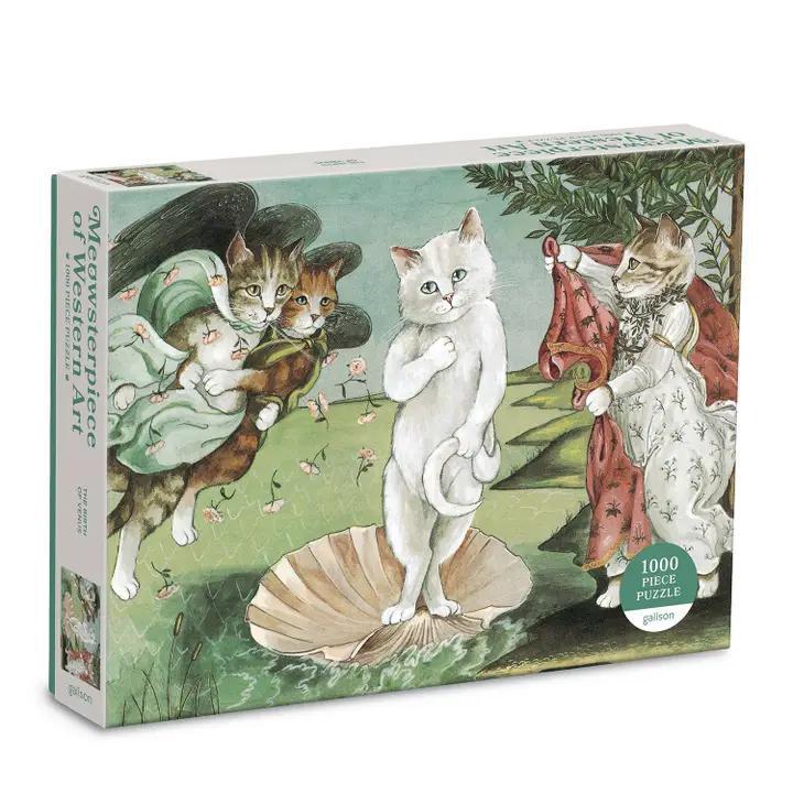 [190909620093] Birth of Venus Meowsterpiece Puzzle