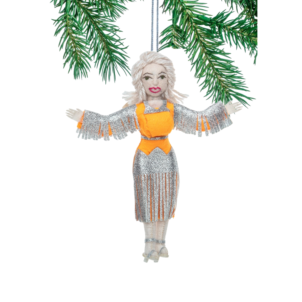 [180212155535] Dolly Parton Ornament