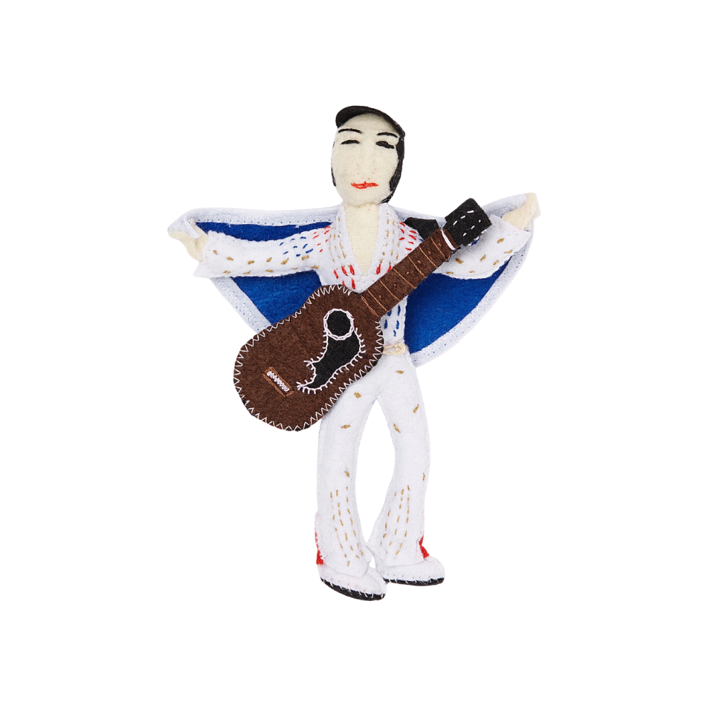 [180215340228] Elvis Ornament