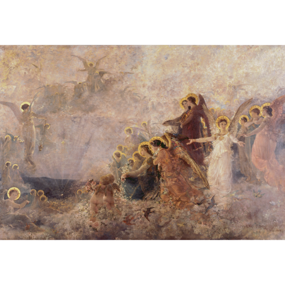 [180219818938] Carl Gutherz “Light of the Incarnation” 8x10 Matte Print