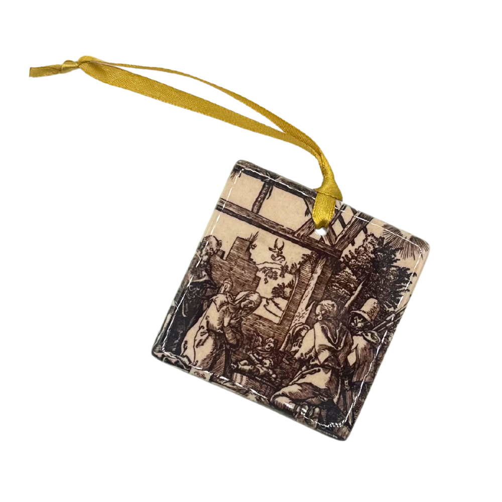 [180214211154] Albrecht Dürer “Nativity” Ornament