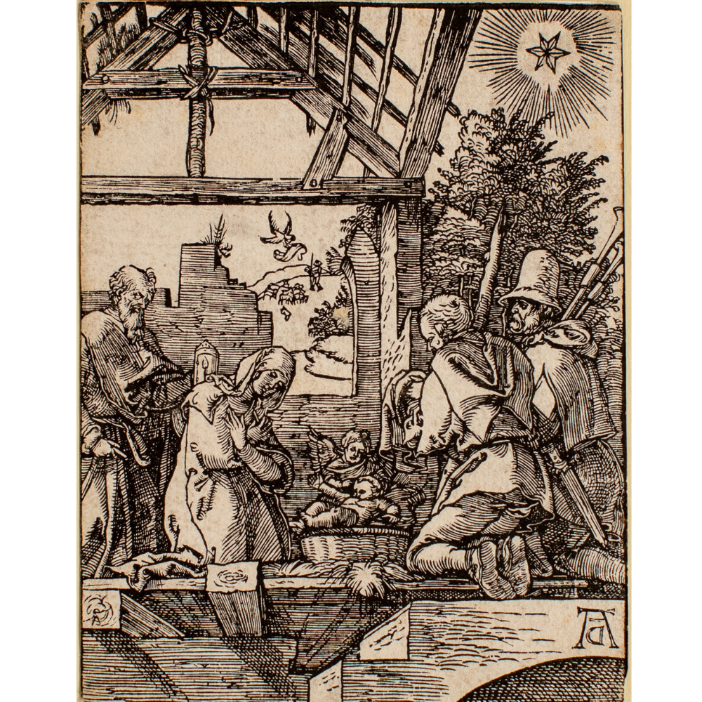 [180214602051] Albrecht Dürer “Nativity” 8x10 Matte Print