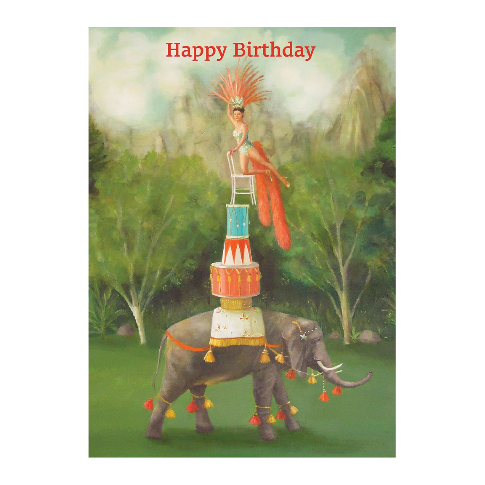 [180215002188] Balancing Act Birthday Hester & Cook Card