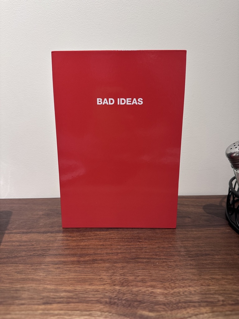 [887573K] Bad Ideas / Good Ideas Notebook