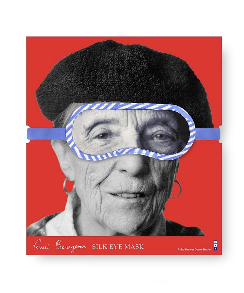 [5360523] Silk Portrait Eye Mask X Louise Bourgeois