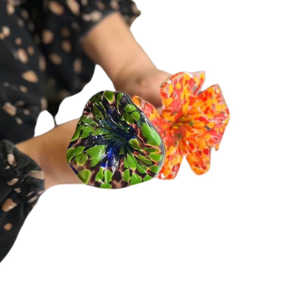 [157945825967] C Glass Flowers (Blue)